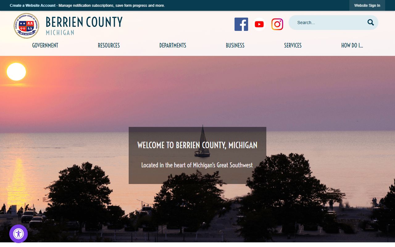 Berrien County public records official county website