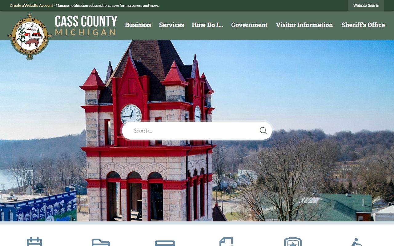 Cass County public records official government website