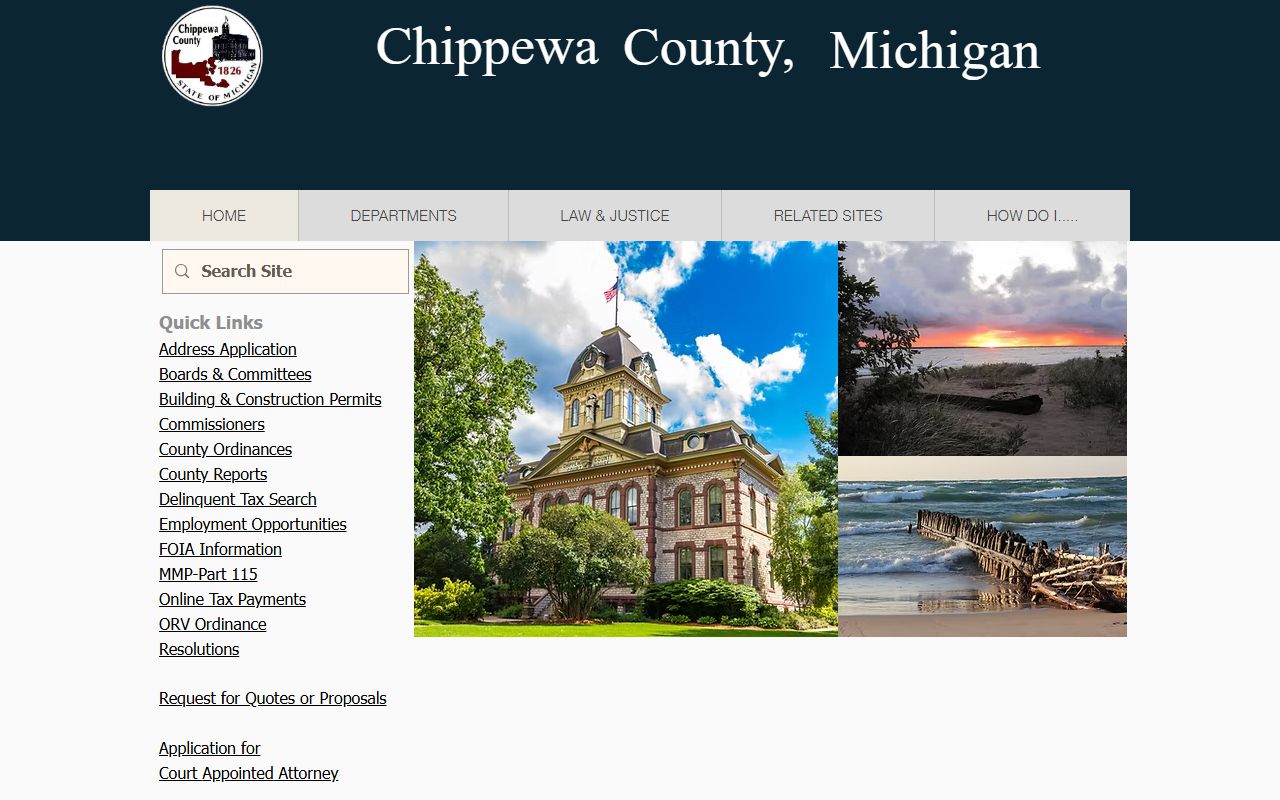 Chippewa County public records official government website