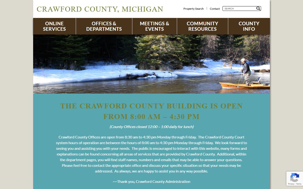 Crawford County public records official government website