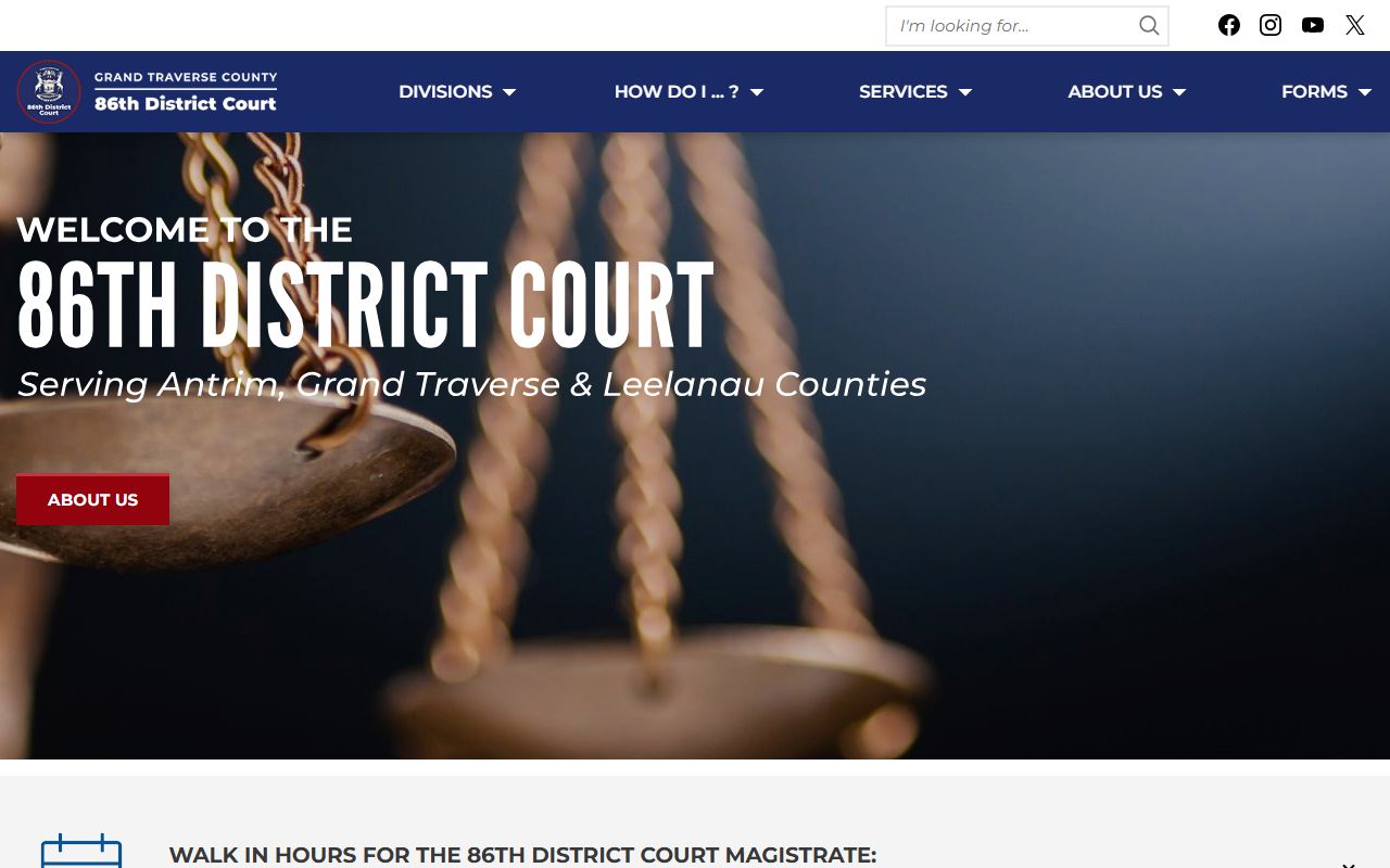 Grand Traverse County public records - county website