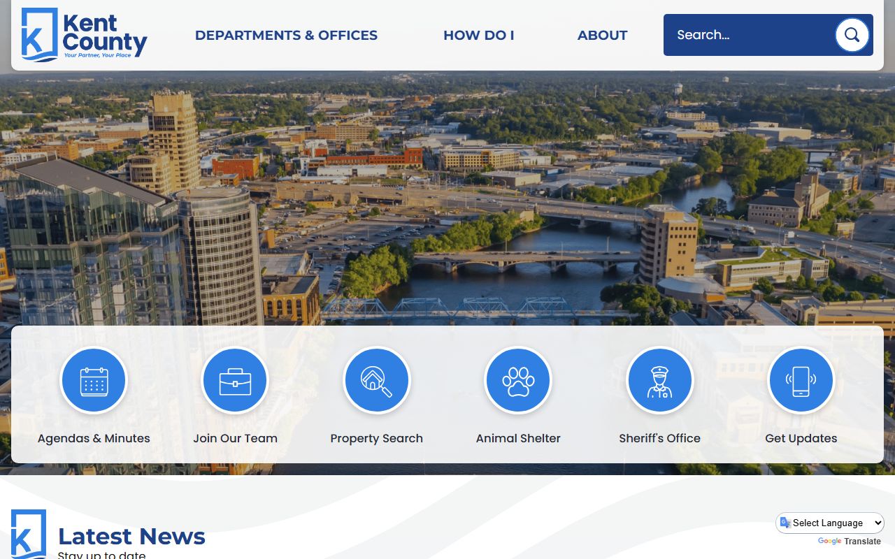 Kent County public records official website