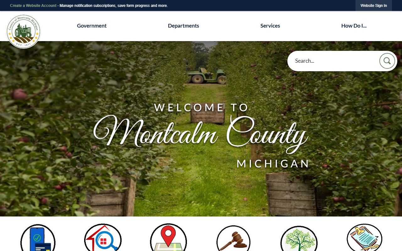 Montcalm County public records official website